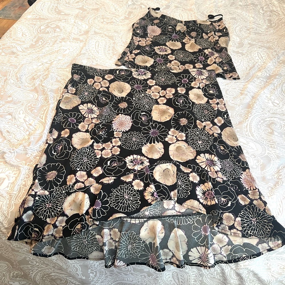 BCBG Skirt and Cami set